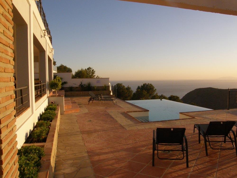 View to sea from Pool Terrace